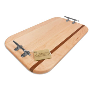 Nautical Cleat Double Handle Charcuterie Board