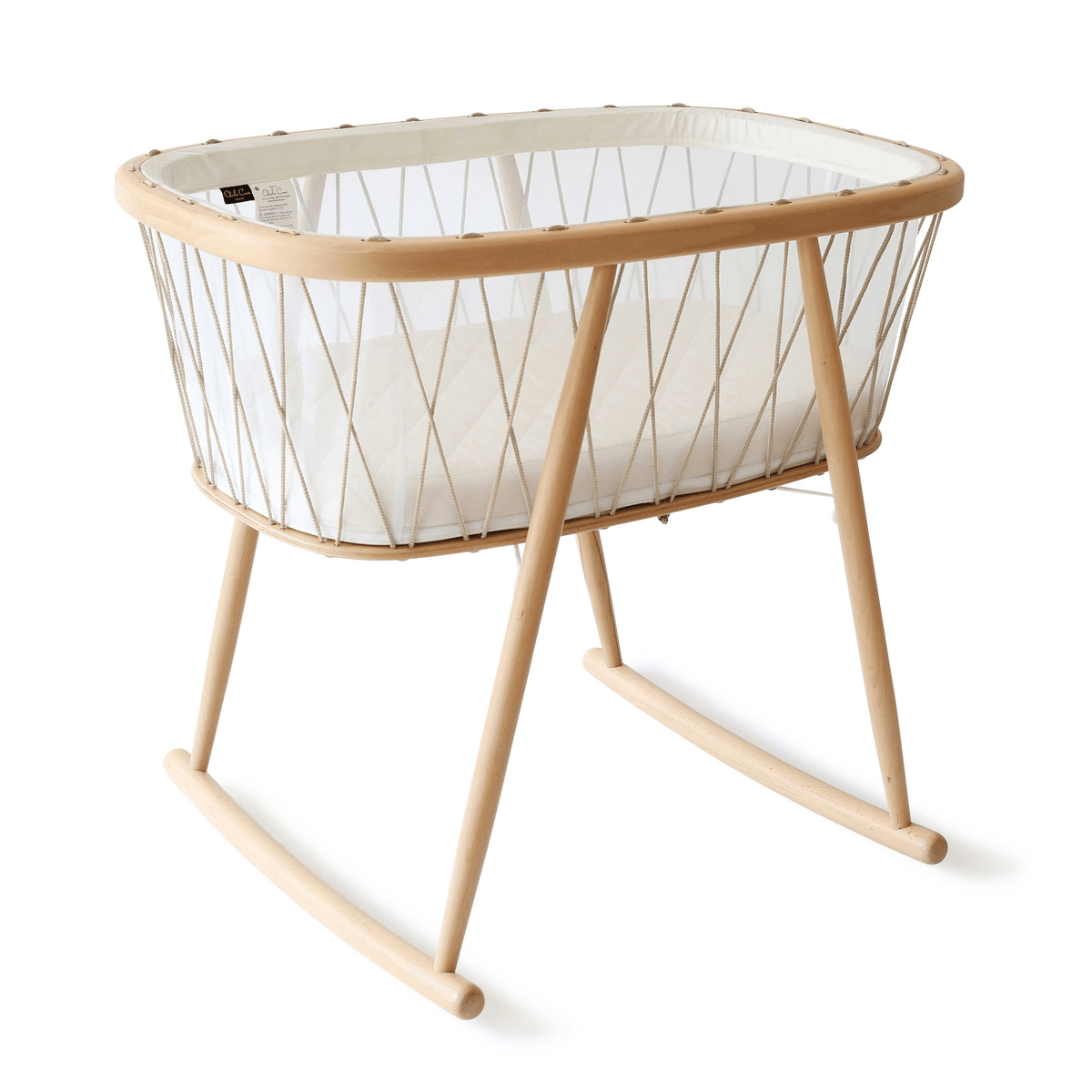 Charlie Crane Kumi Mesh Bassinet with Mattress