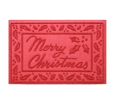 Cheery Christmas Outdoor WaterHog Door Mat