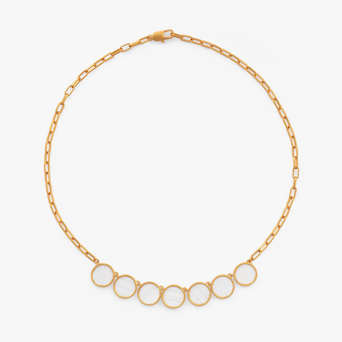 Christina Multi-Bezel Necklace