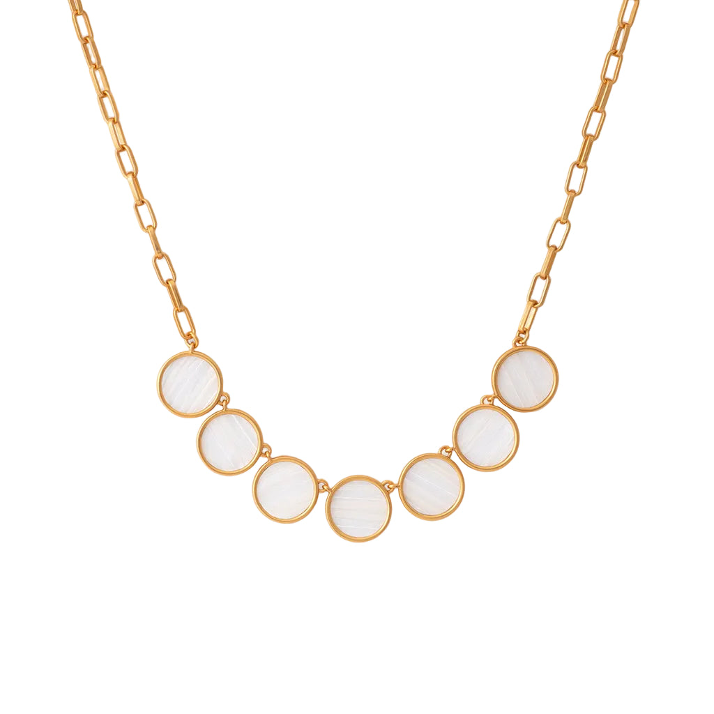 Christina Multi-Bezel Necklace