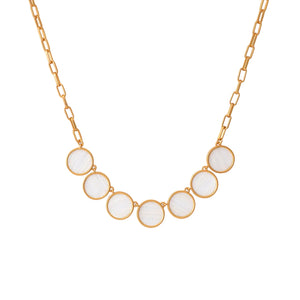 Christina Multi-Bezel Necklace