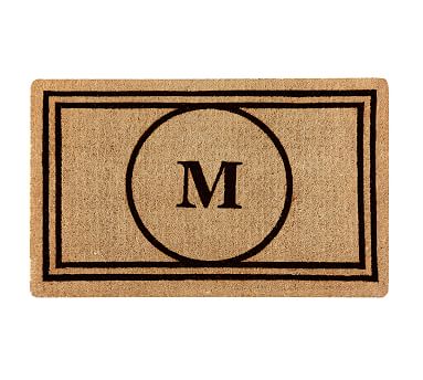 Circle Personalized Door Mat