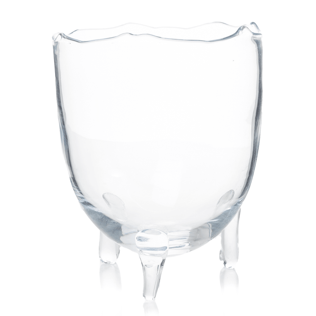 Cis Large Scissor-Cut Glass Bowl