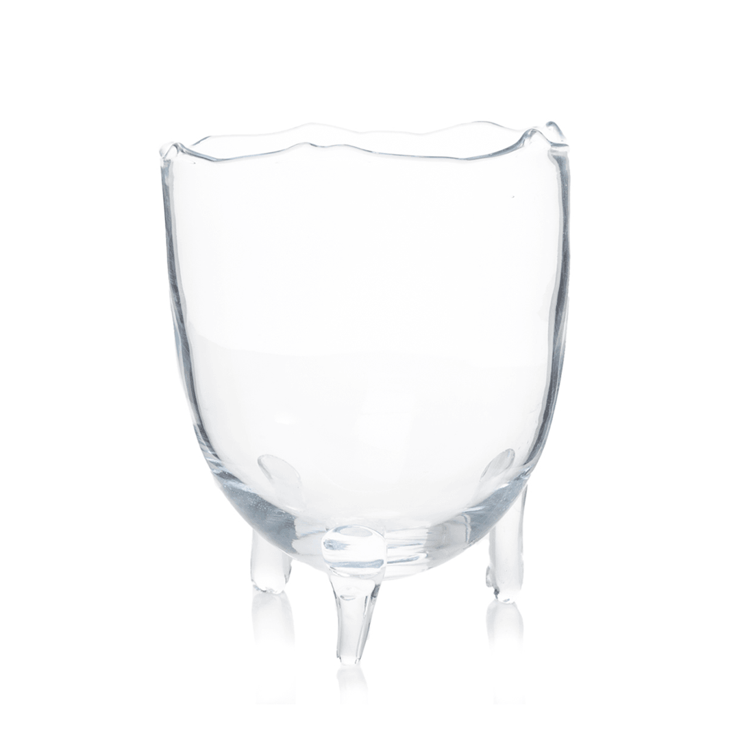 Cis Small Scissor-Cut Glass Bowl