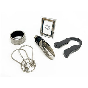 Sparkling Wine Bottle Luxury Cone Crackers, Set of 8