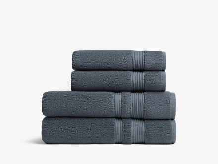 2+2 Classic Turkish Cotton Bath Bundle in Dusk
