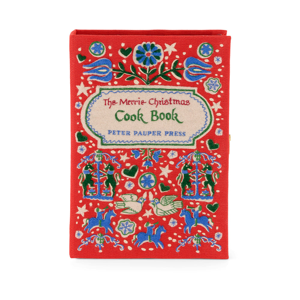 The Merrie Christmas Cook Book Clutch