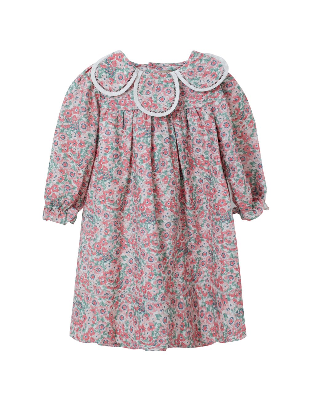 Clementine Dress in Pink Floral