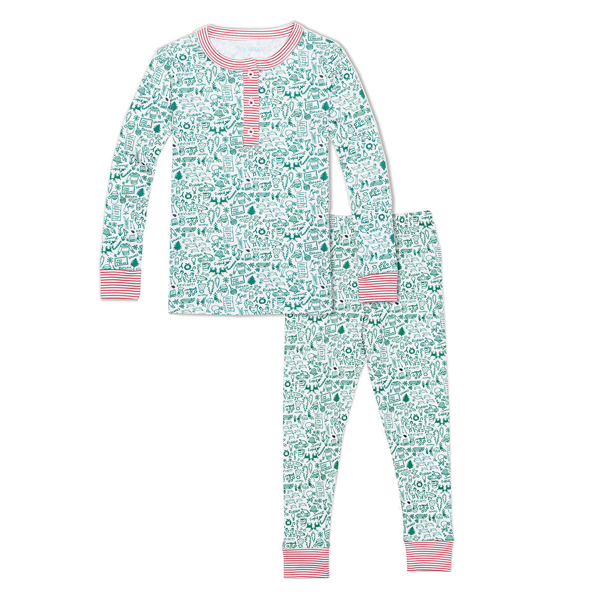 Joy Street Kids North Pole Christmas Pajamas