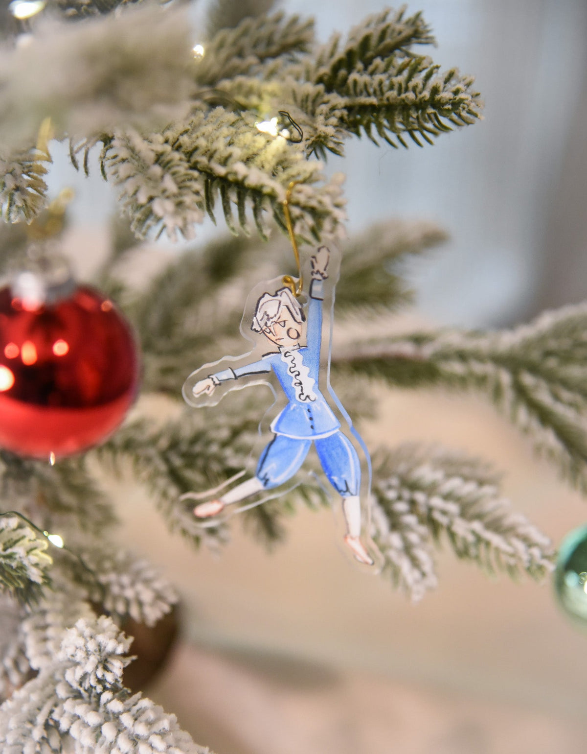 Twelve Days of Christmas Acrylic Ornaments by Jessica O’Neill