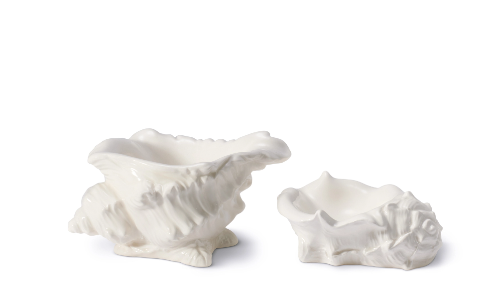 Conch Shell Dishes, Set of 2