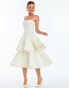 Cordoba Convertible Gown in Ivory
