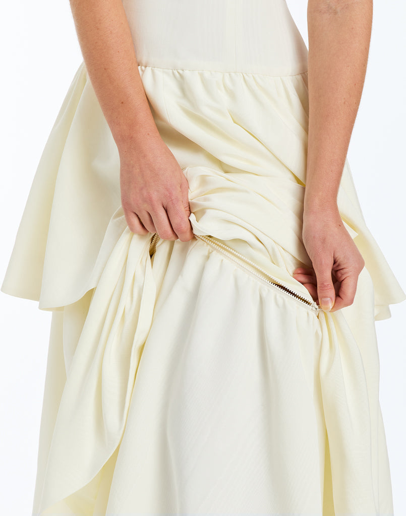 Cordoba Convertible Gown in Ivory