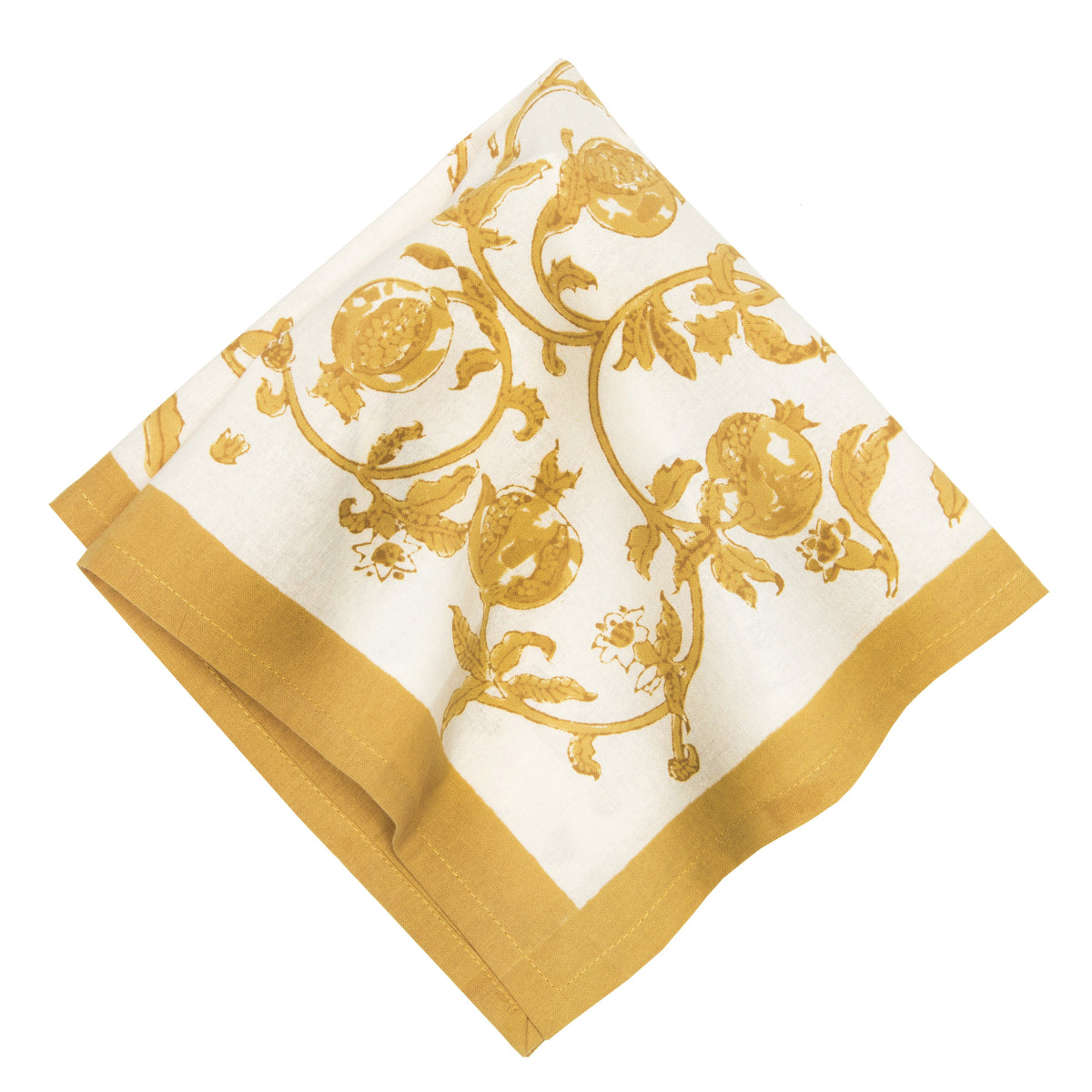 Granada Napkins Mustard, Set of 6