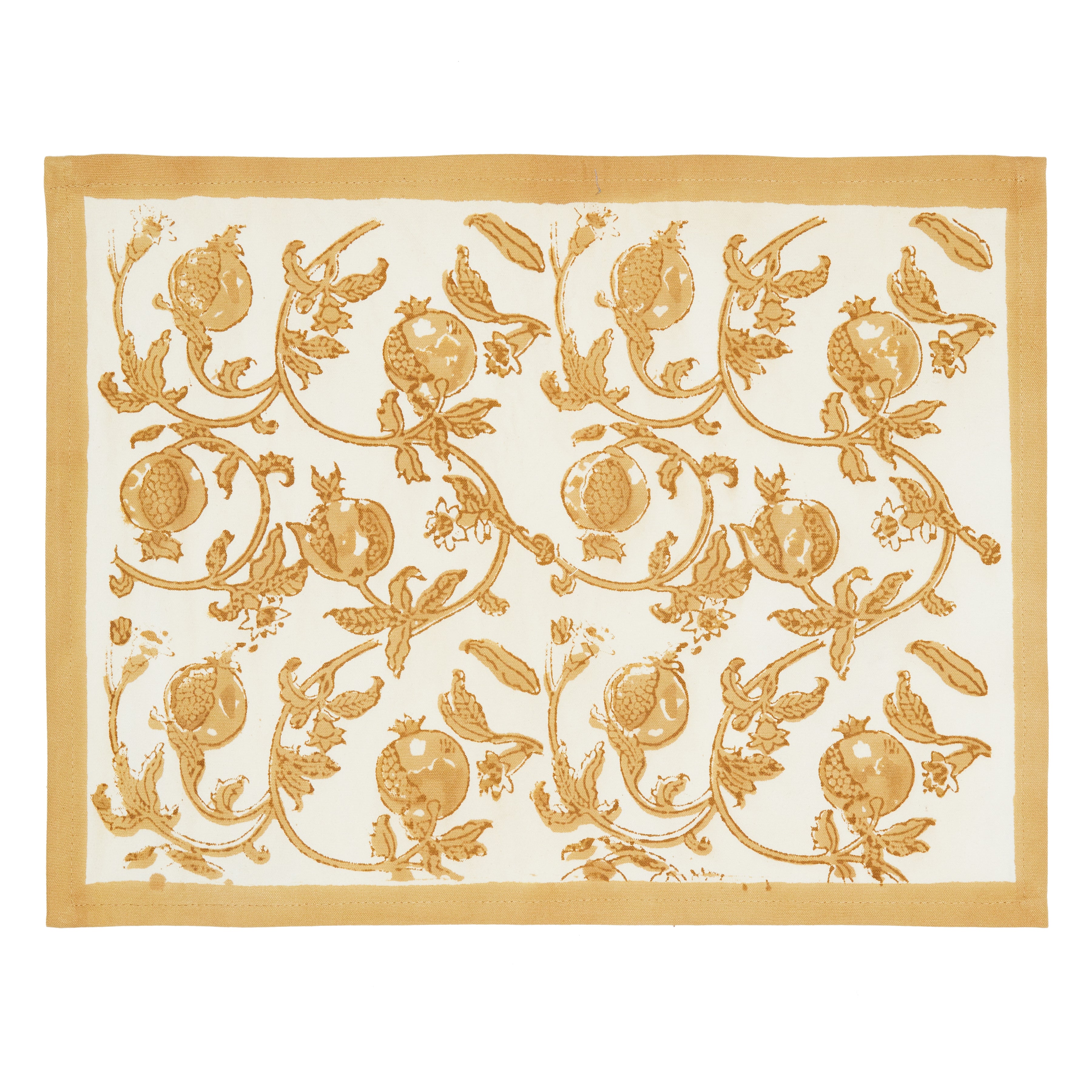 Granada Mats in Mustard, Set of 6