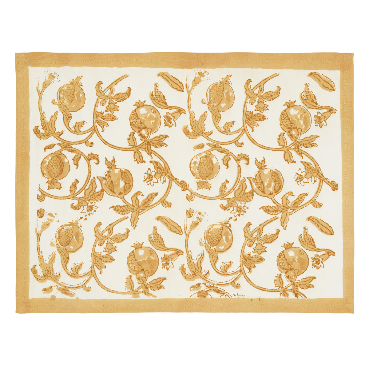 Granada Mats in Mustard, Set of 6