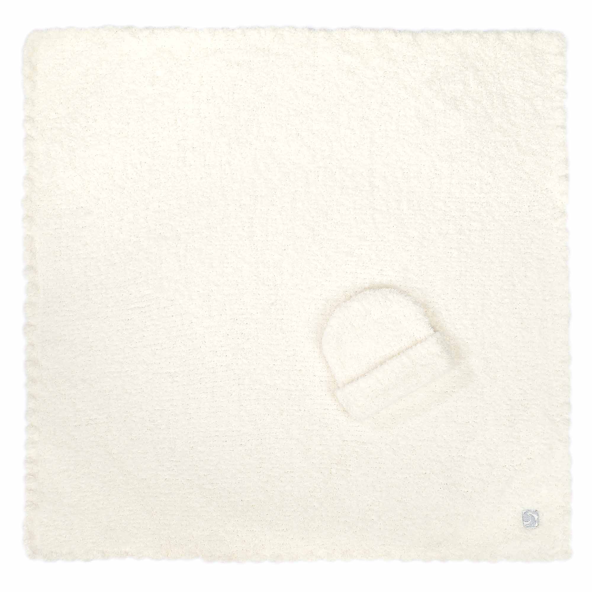 Baby Blankets with Cap - Creme