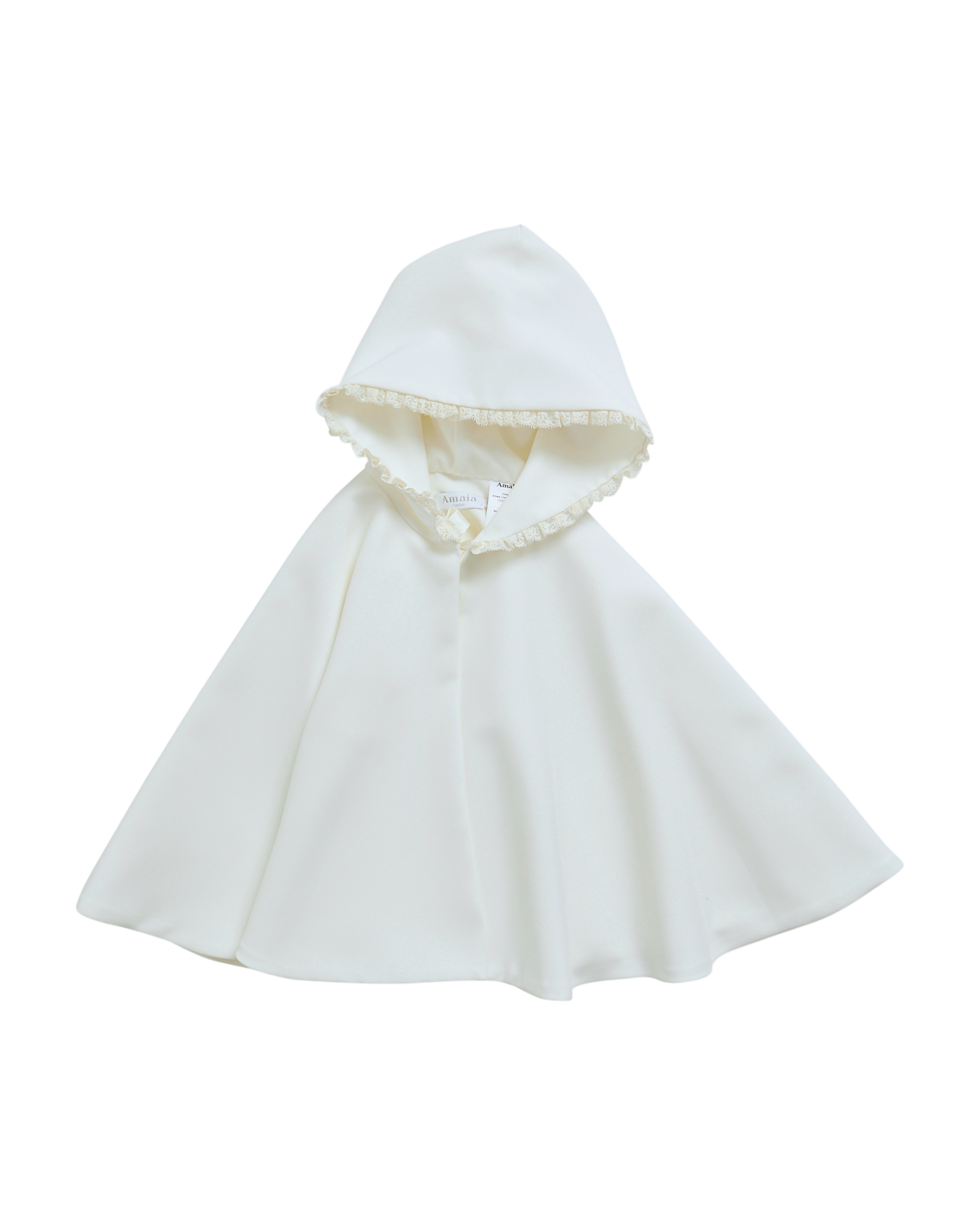 Crepe De Chine Cape Ivory