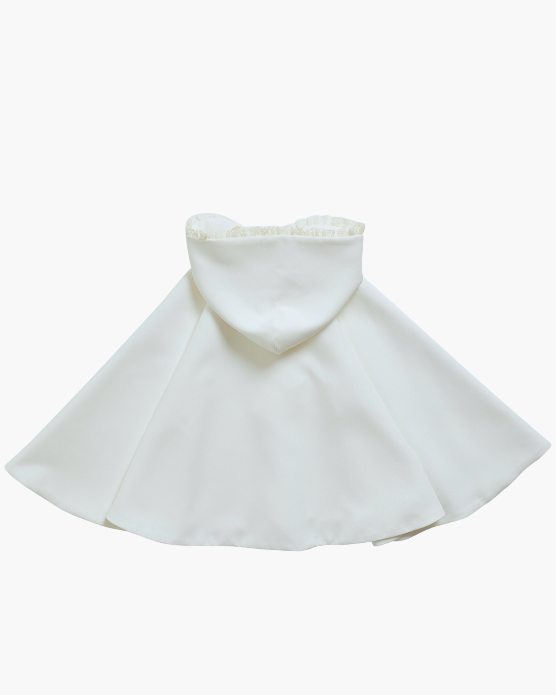 Crepe De Chine Cape Ivory