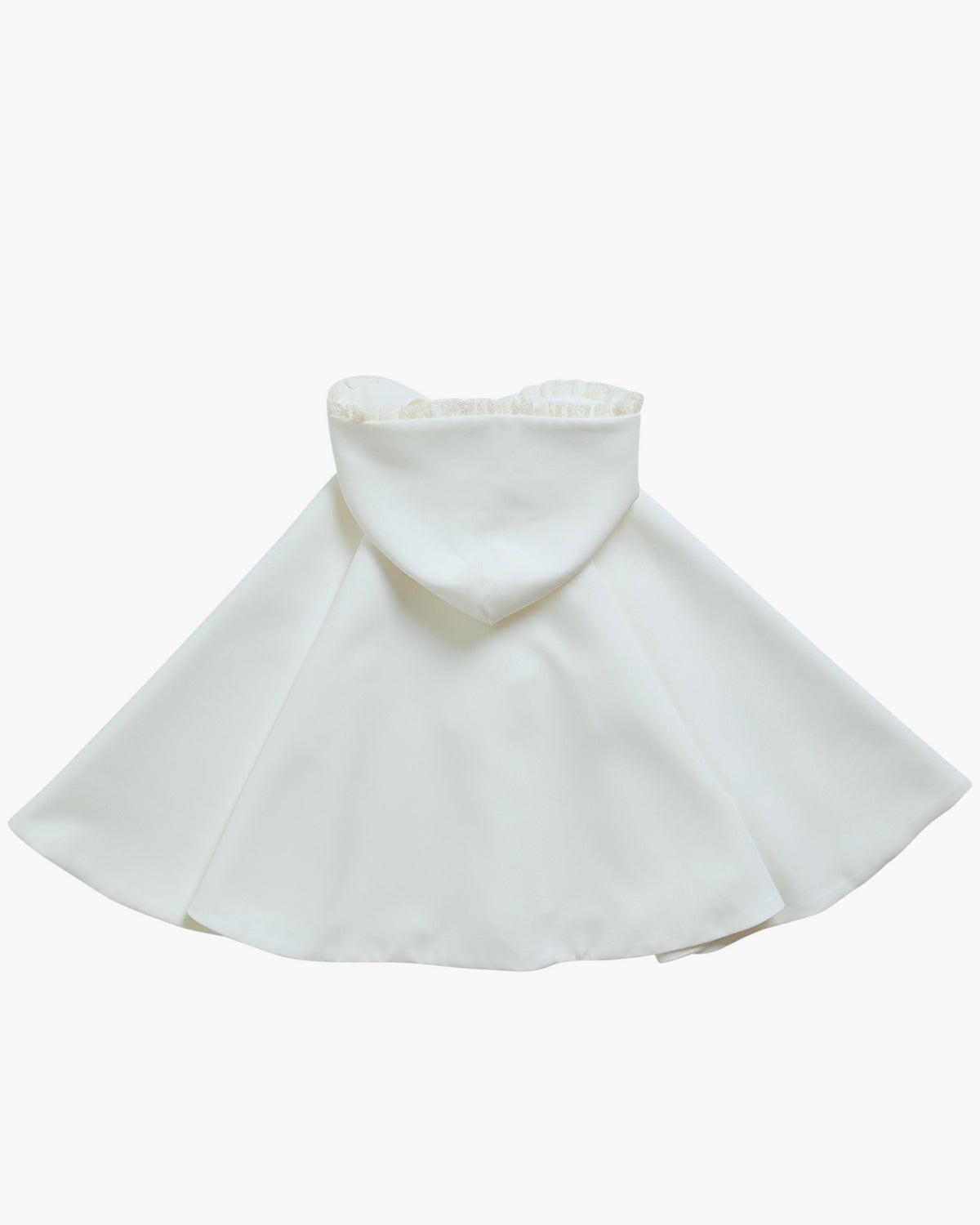 Crepe De Chine Cape Ivory