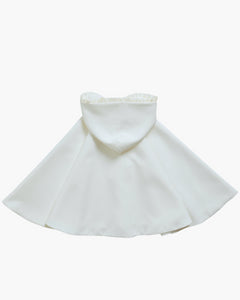 Crepe De Chine Cape Ivory