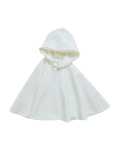 Crepe De Chine Cape Ivory
