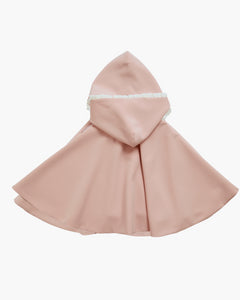 Crepe De Chine Cape Pink for girl