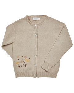 Cressida Cardigan in Beige