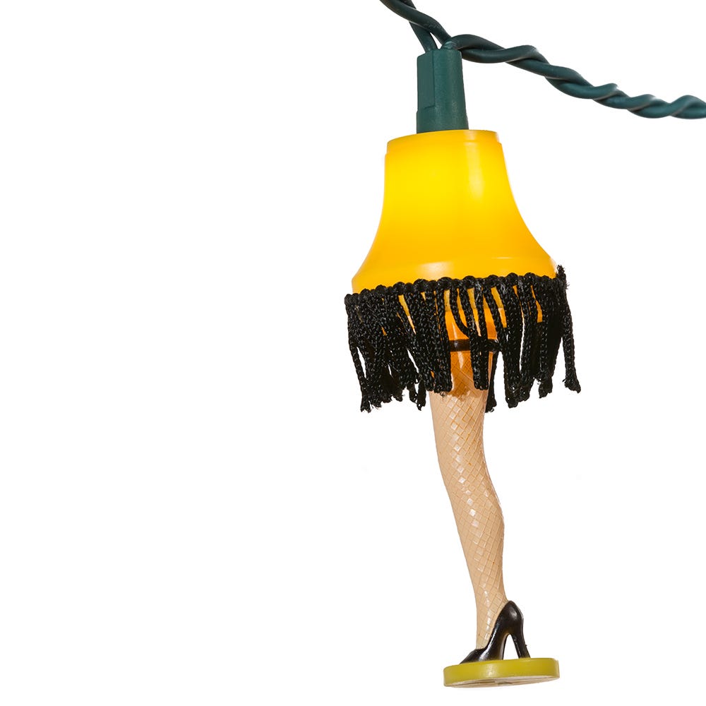 A Christmas Story Leg Lamp Light Set