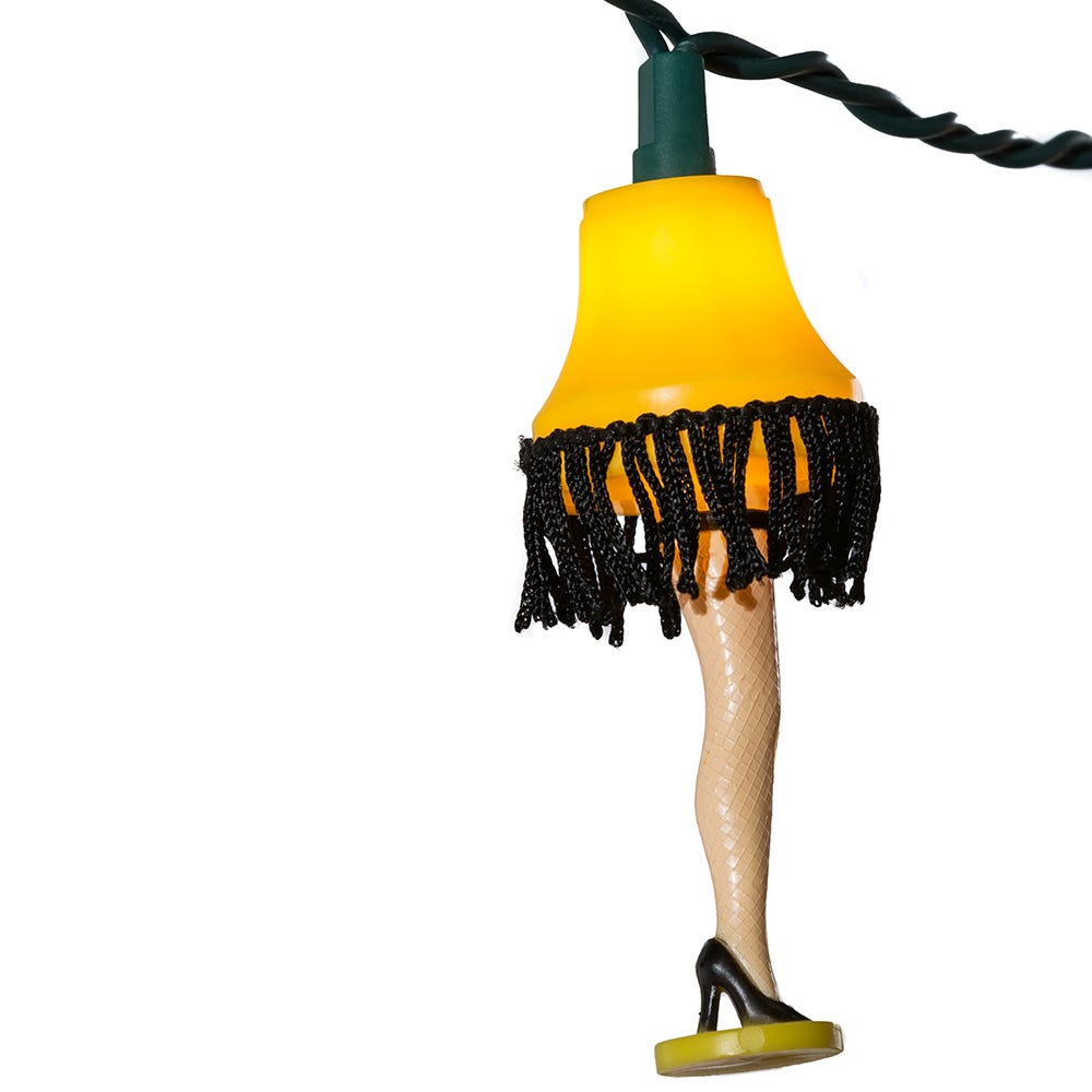 A Christmas Story Leg Lamp Light Set