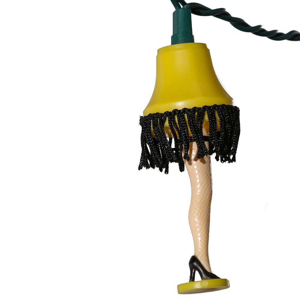 A Christmas Story Leg Lamp Light Set