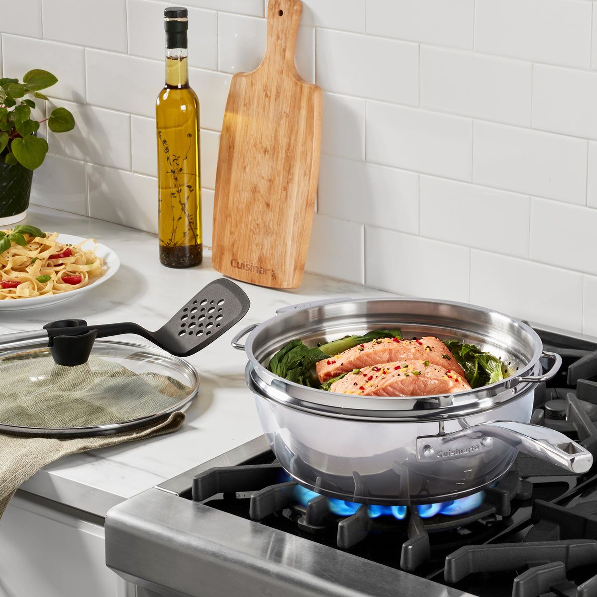 Preferred Pan 4-Piece Set Stainless Steel in Stainless Steel