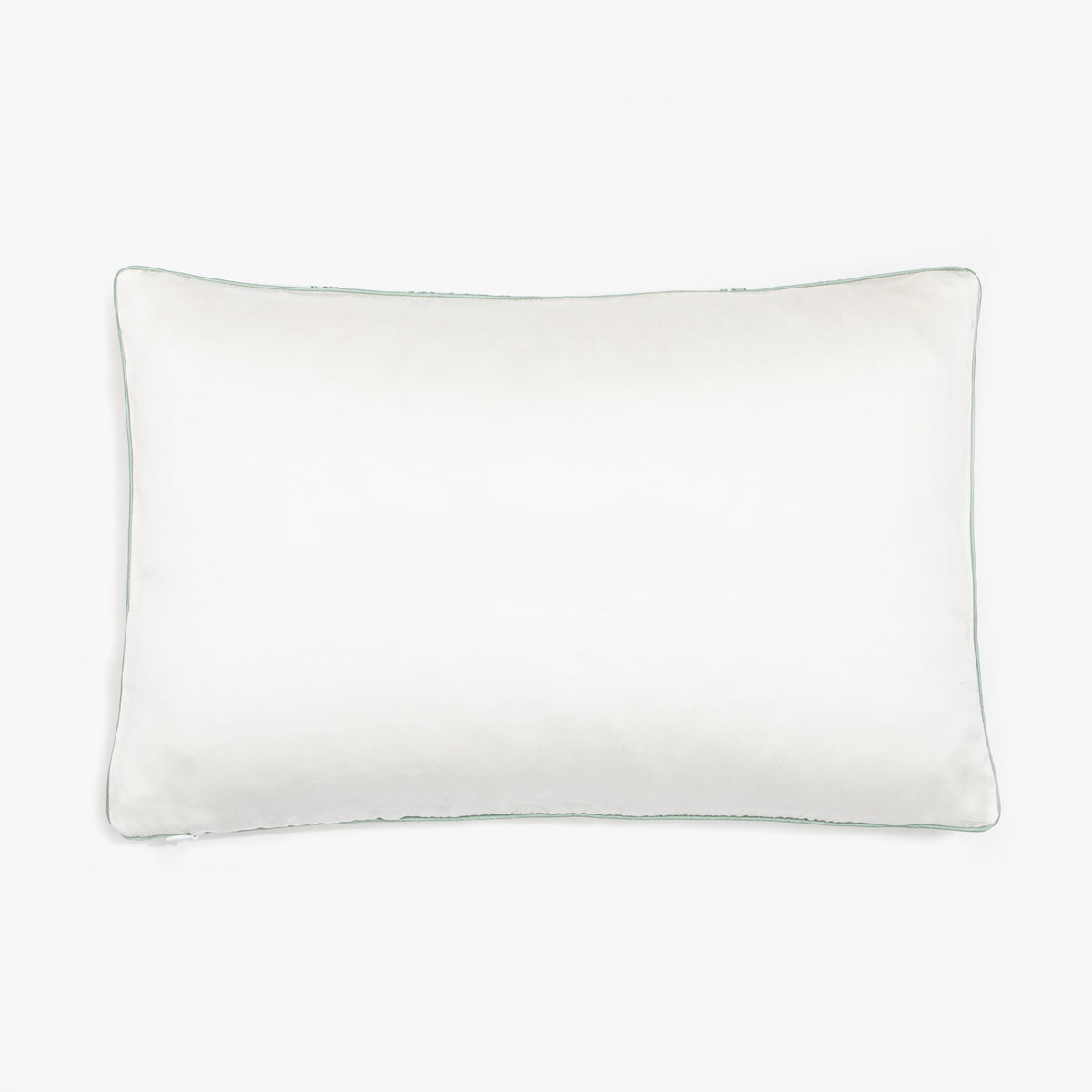 Back image of the Toddler Pillow in the ivory color