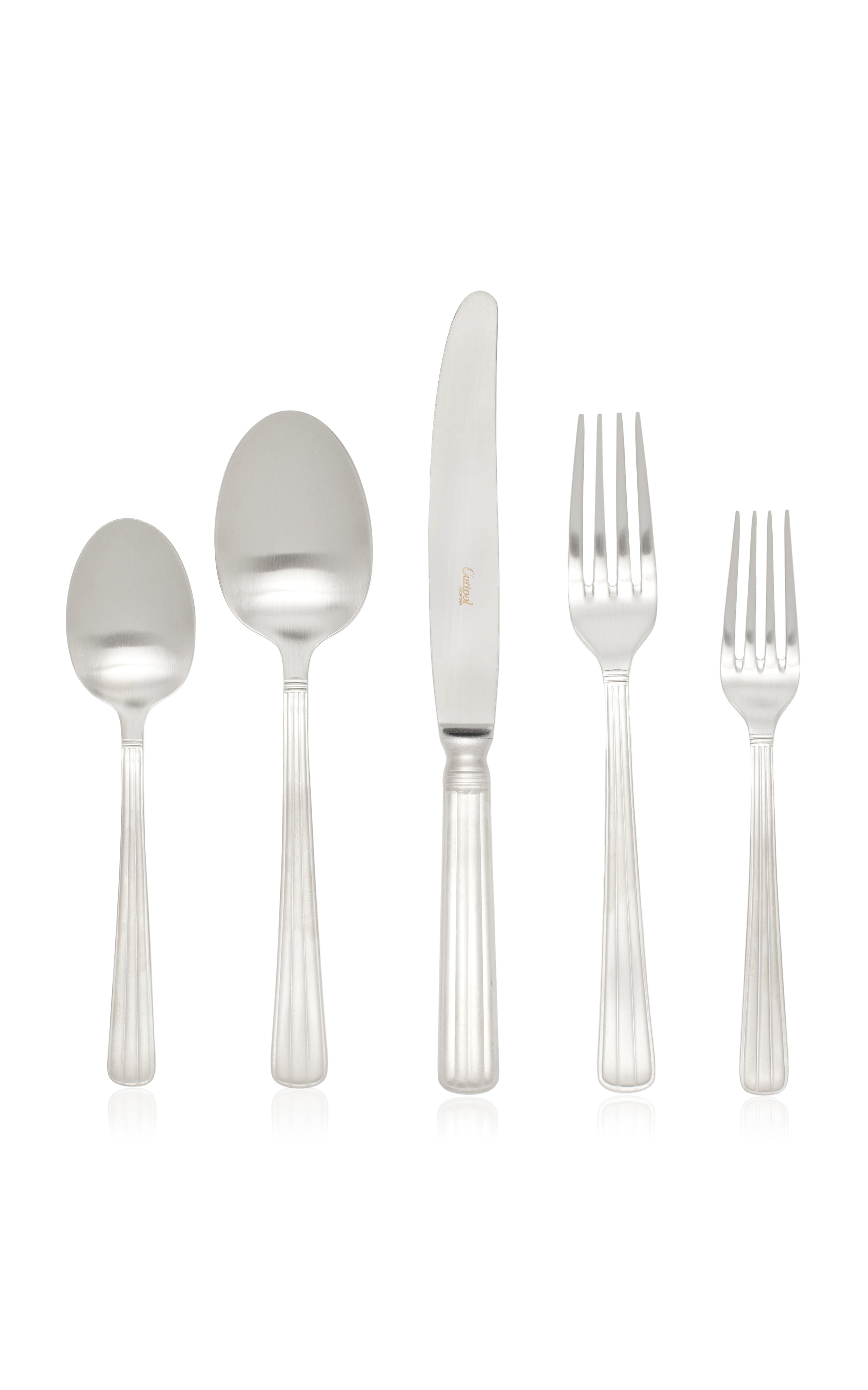 Athena Stainless Steel Five-Piece Silverware Set