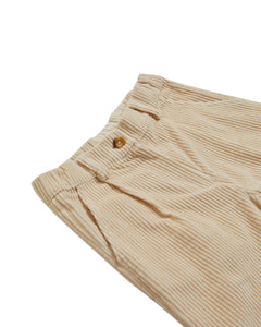 Cyrilla Trousers in Ivory Corduroy