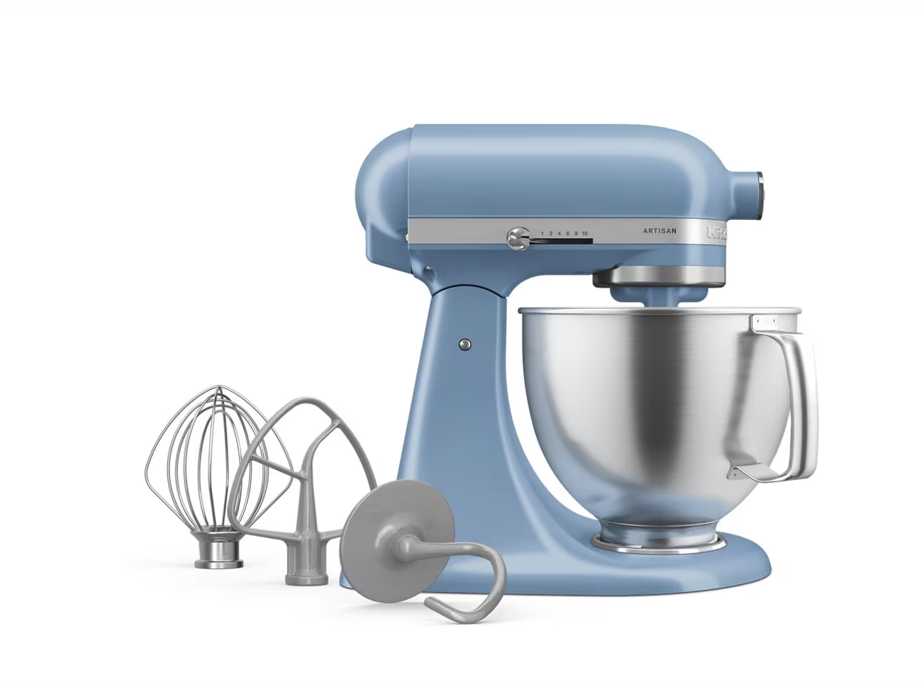 Artisan® Series 5 Quart Tilt-Head Stand Mixer with Premium Touchpoints - Blue Velvet