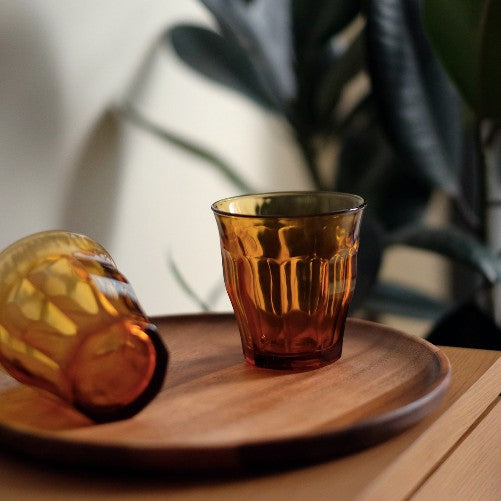 Le Picardie Amber Tumbler, Set of 6