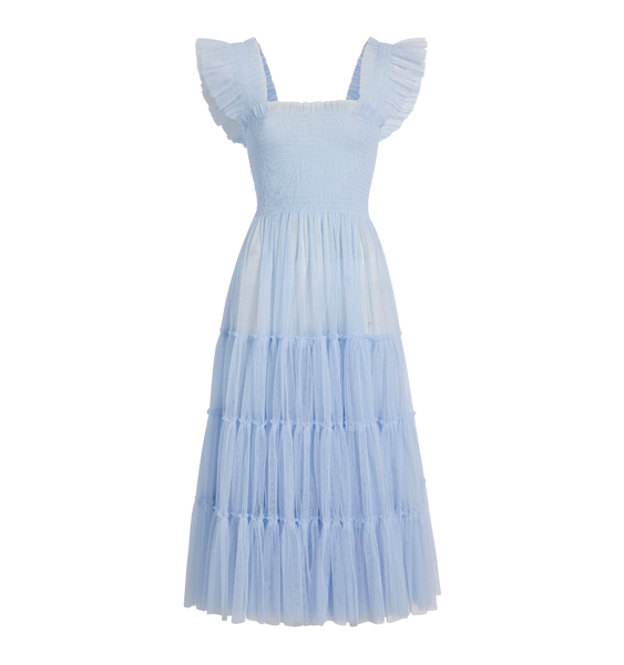 The Tulle Ellie Nap Dress in Powder Blue | Over The Moon