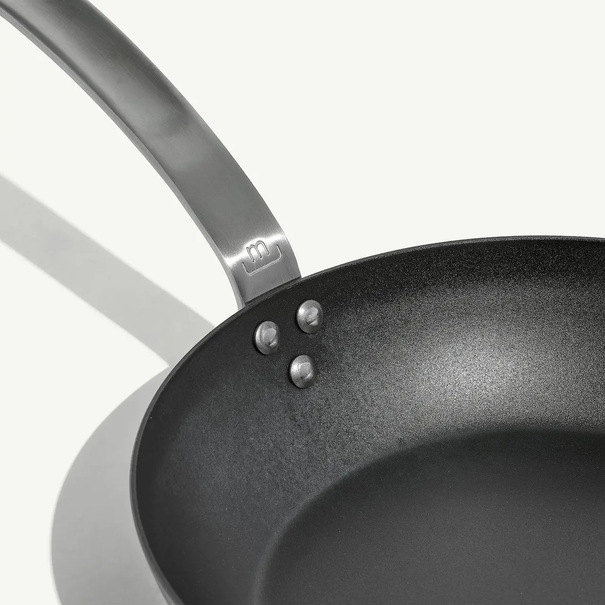 Seasoned Carbon Steel Frying Pan 8"