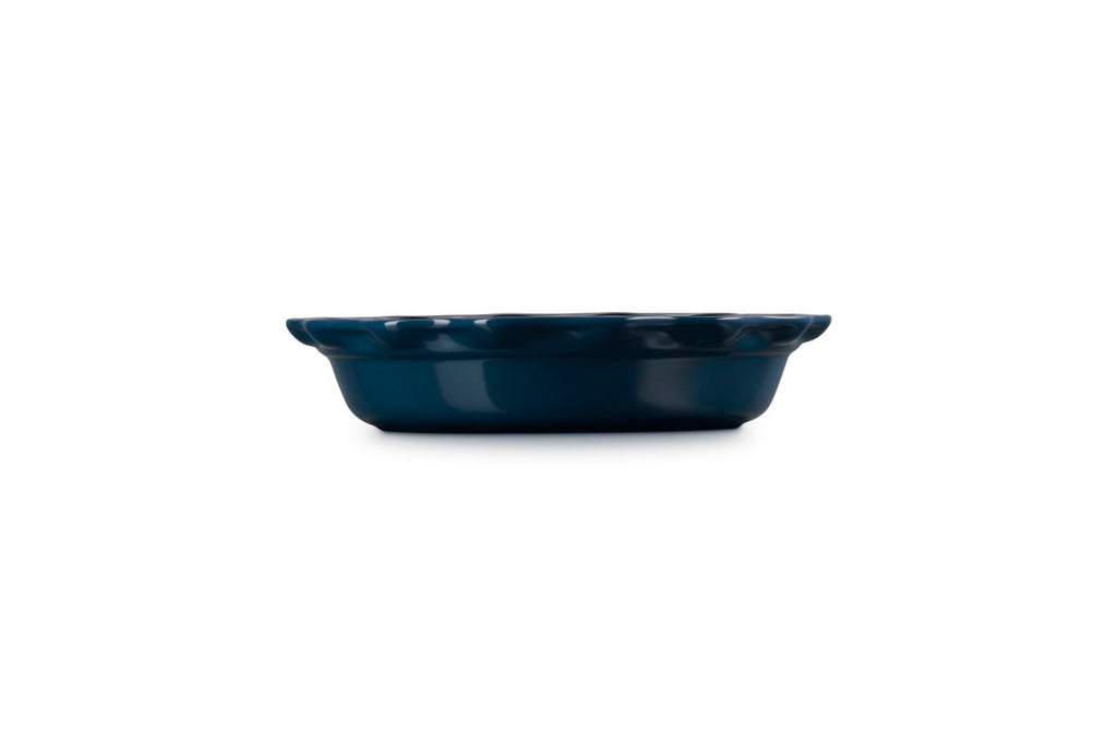 Heritage Fluted Pie Dish in Nuit
