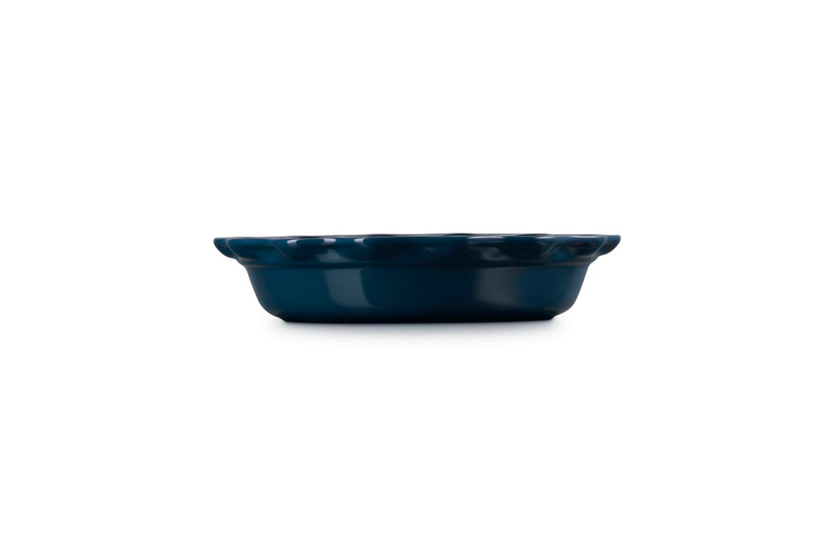 Heritage Fluted Pie Dish in Nuit