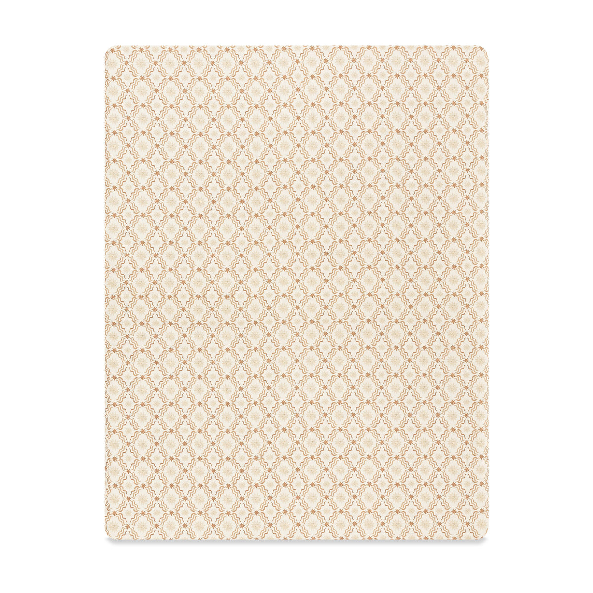 All-Stages® Midi Crib Sheet in GOTS Certified Organic Brushed Cotton by Nate Berkus in Autumn Star