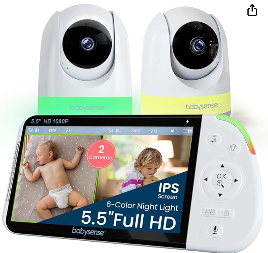 Baby Monitor with 2 Cameras
