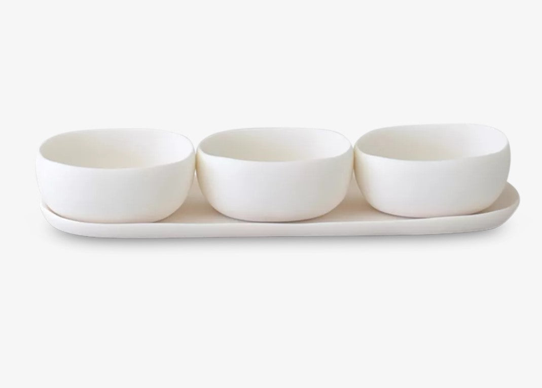 CUADRADO Serving Bowl Trio