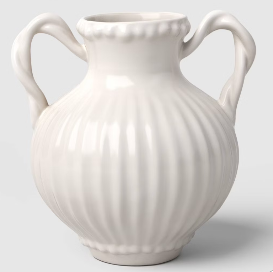 Beaded Ceramic Vase
