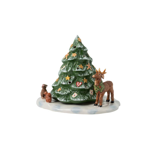 Christmas Toys Christmas Tree with Forest Animals in Multi