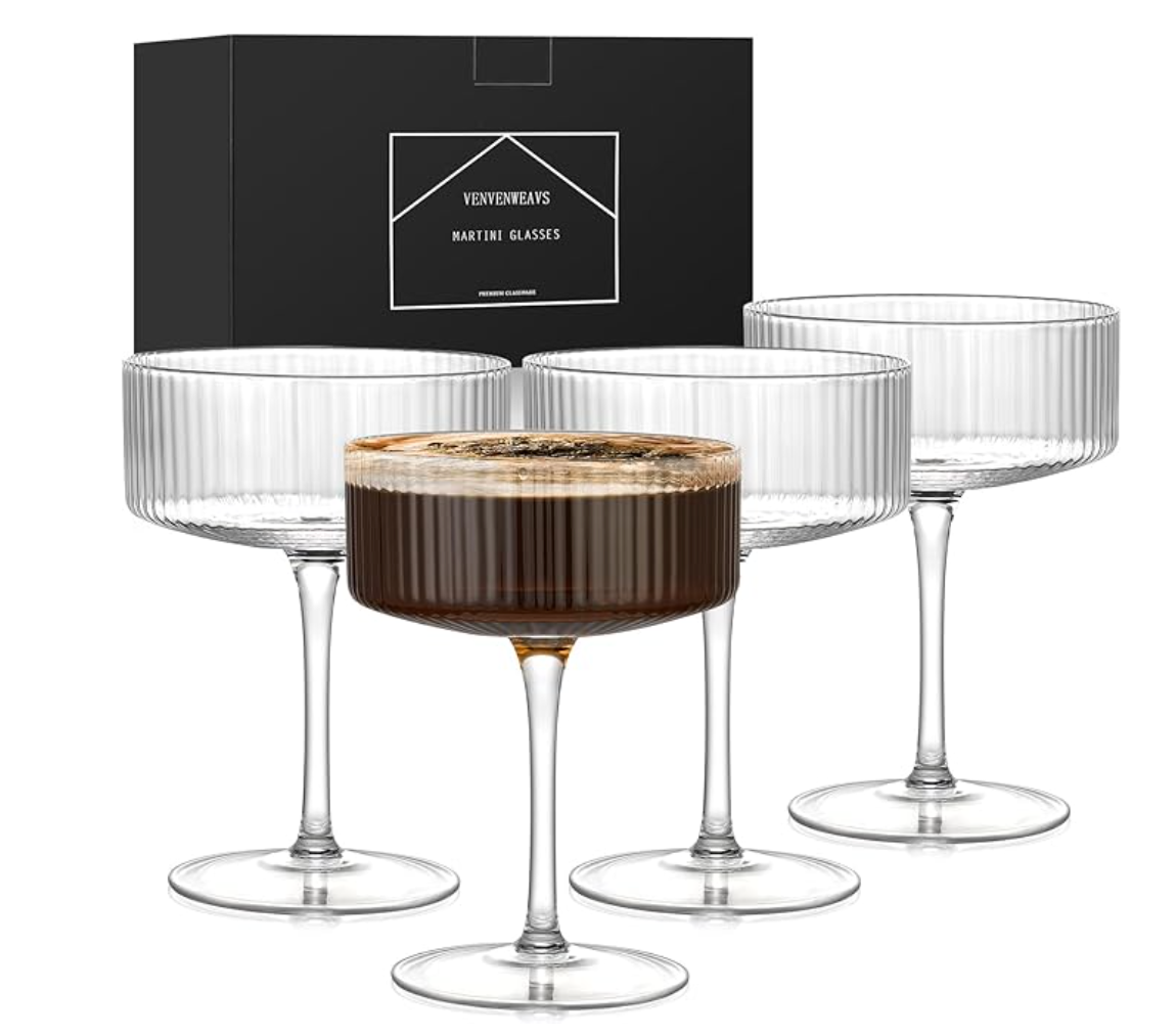 Coupe Glasses-Set Of 4