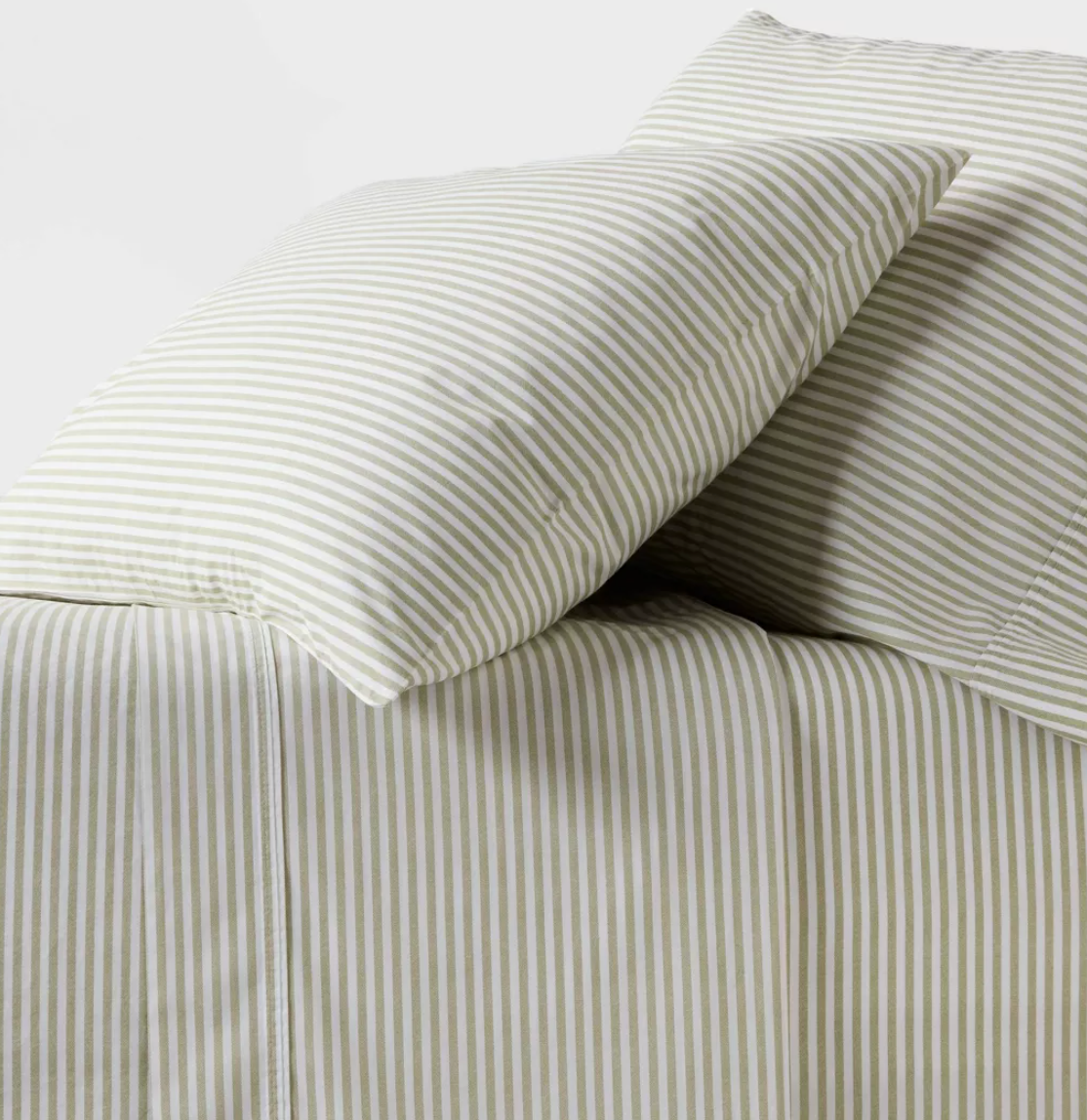 250 Thread Count Organic Percale Sheet Set - Threshold™