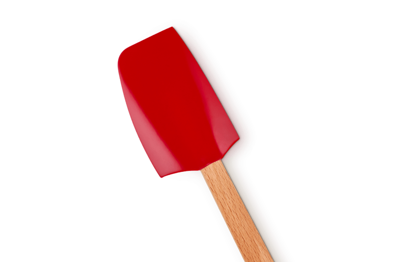 Signature Silicone Medium Spatula in Cerise